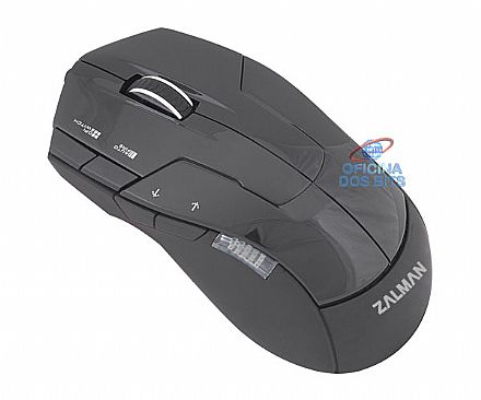 Mouse Gamer Zalman ZM-M300 - 2500dpi - 7 botões