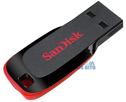 Pen Drive 64GB SanDisk Cruzer Blade - SDCZ50-064G-B35
