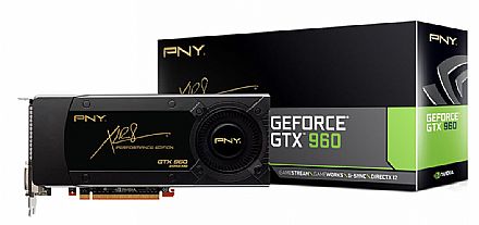 GeForce GTX 960 2GB GDDR5 128bits - PNY VCGGTX9602XPB