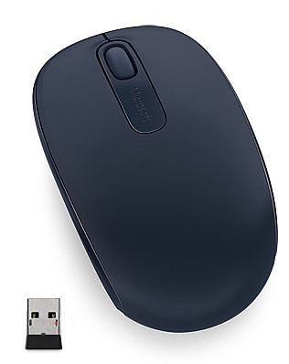 Mouse sem Fio Microsoft Mobile 1850 - Azul - U7Z-00018