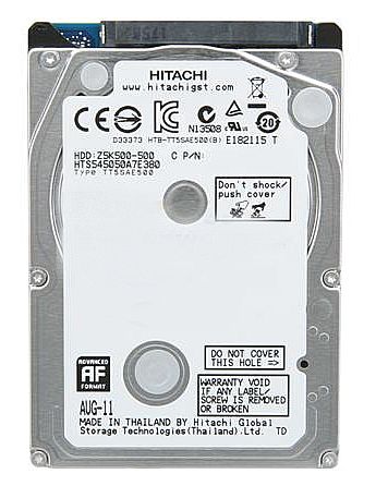 HD 500 GB para Notebook Hitachi - 5400RPM - Z5K500