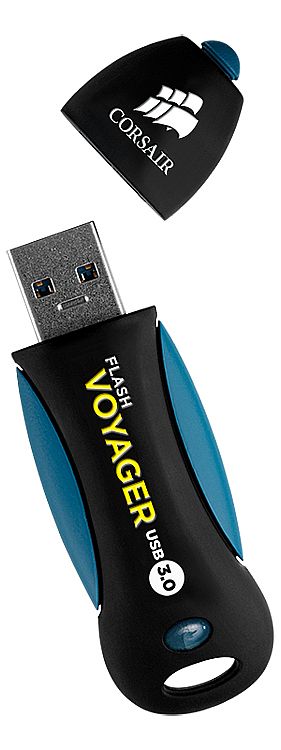 Pen Drive 64GB Corsair Voyager - USB 3.0 - CMFVY3A-64GB