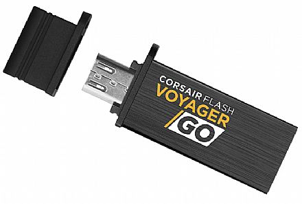 Pen Drive 64GB Corsair Voyager GO - USB 3.0 - CMFVG-64GB-NA