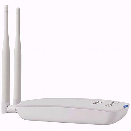 Roteador Wi-Fi Intelbras Hotspot 300 - Repetidor, 2 Antenas 2,4 GHz, até 60 usuários - Função Check-in no Facebook - Liquidação Open box