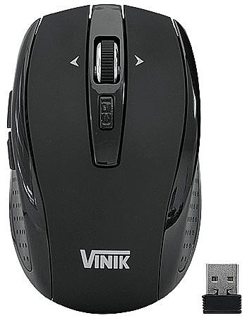 Mouse sem Fio Vinik W100 - 2.4GHz - 1600dpi - 6 botões - 18678