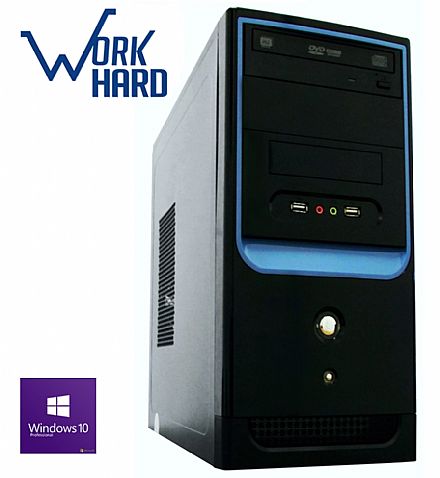 Computador Bits WorkHard - Intel Core i5, 8GB, HD 500GB, DVD-RW, Intel HD Graphics, Windows 10 Professional