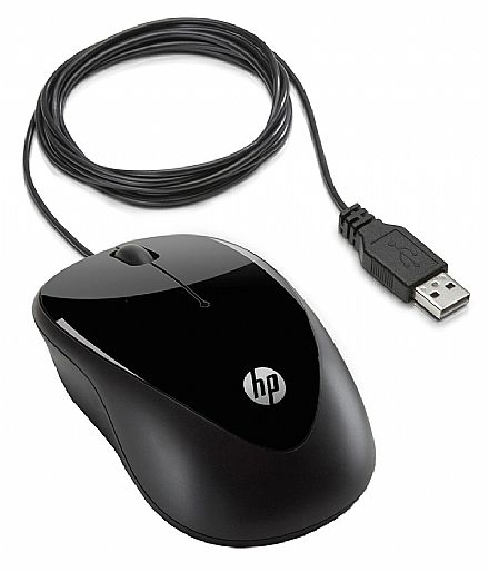 Mouse Gamer HP Laser X1000 - Preto - H2C21AA
