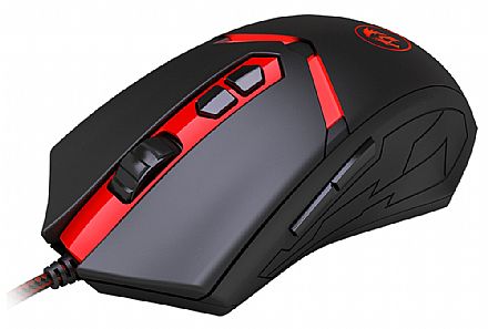 Mouse Redragon Nemeanlion - 3000dpi - 6 Botões - LED 7 Cores - M602