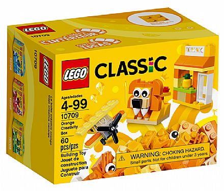 LEGO Classic - Caixa de Criatividade Laranja - 10709
