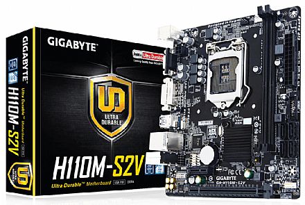 Gigabyte GA-H110M-S2V (LGA 1151 - DDR4 2400) Chipset H110