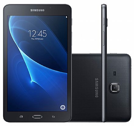 Tablet Samsung Galaxy Tab A T280 - Tela 7", Android, 8GB, Quad Core, Wi-Fi, Câmera 5MP - Preto - Open Box