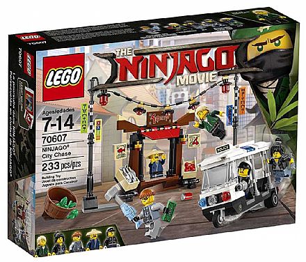 LEGO Ninjago - Perseguição na Cidade de NINJAGO - 70607