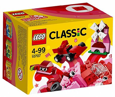 LEGO Classic - Caixa de Criatividade Vermelha - 10707