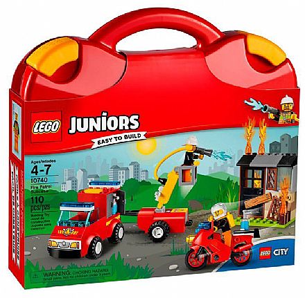 LEGO Juniors - Mala do Corpo de Bombeiros - 10740