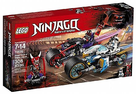 LEGO Ninjago - A Corrida de Rua de Serpente Jaguar - 70639