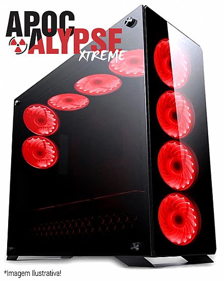 PC Gamer Bits Apocalypse Xtreme - Intel® i7 8700, Water Cooler, 32GB, HD 4TB, SSD 480GB, Geforce GTX 1080Ti 11GB