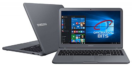 Notebook Samsung Expert X30 - Tela 15.6", Intel i5 8250U, 8GB, SSD 240GB, Intel UHD Graphics 620, Windows 10 - NP350XBE-KD1BR
