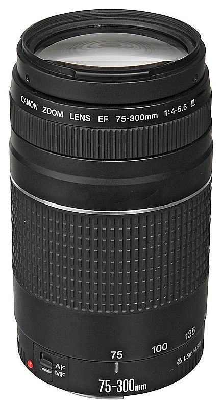 Lente EF 75-300mm para Canon - F/4-5.6 III USM