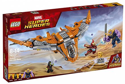 LEGO Marvel Super Heroes - Thanos: A Batalha Final - 76107