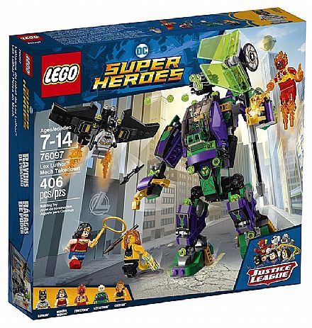 LEGO DC Super Heroes - Robô do Lex Luthor - 76097