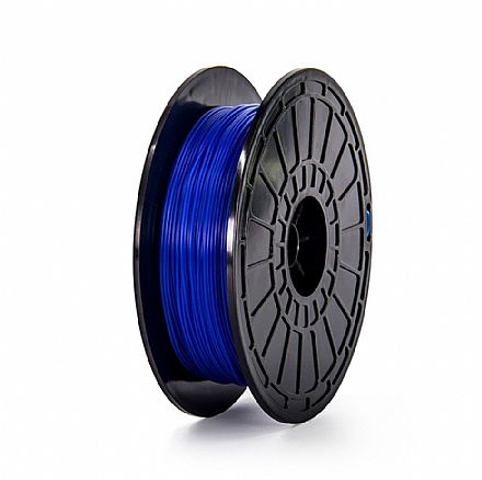 Filamento para Impressora 3D FFF - ABS Azul - 0,6Kg - 1,75mm - Flashforge