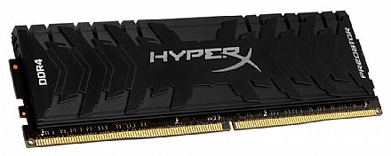 Memória 8GB DDR4 3000MHz Kingston HyperX Predator - 1.35V - CL15 - HX430C15PB3/8