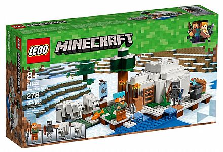 LEGO Minecraft - O Iglu Polar - 21142