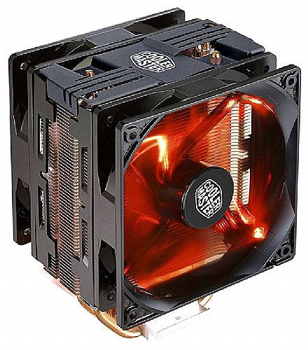 Cooler Master Hyper 212 Turbo (AMD / Intel) - LED Vermelho - RR-212TK-16PR-R1