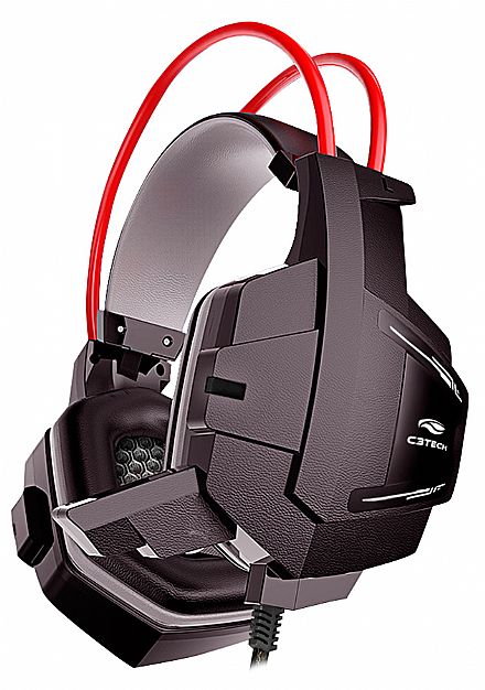 Headset Gamer C3Tech Sparrow - com Microfone - Conector P2 - PH-G11BK