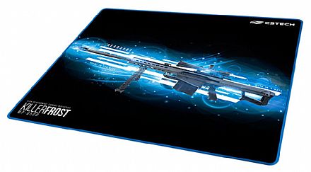 Mousepad Gamer C3 Tech Killer Frost - Grande - 430 x 350mm - MP-G500