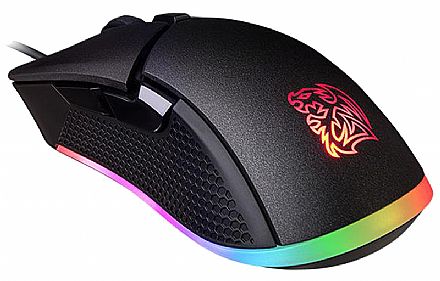 Mouse Gamer Thermaltake eSports Iris - 5000dpi - 6 Botões - Iluminação LED RGB - MO-IRS-WDOHBK-04