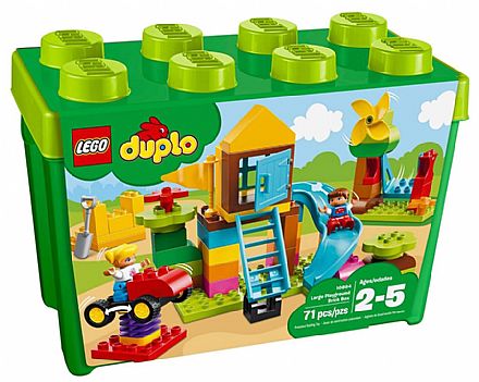 LEGO Duplo - Caixa de Peças Grandes - Parquinho de Diversões - 10864