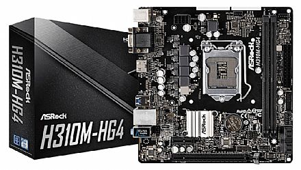 ASRock H310M-HG4 (LGA 1151 - DDR4 2666) Chipset Intel H310 - USB 3.1- Micro ATX