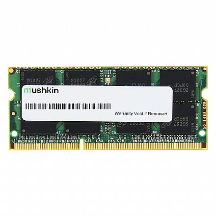 Memória SODIMM 4GB DDR3L 1600MHz Mushkin Essentials - para Notebook - Low Voltage 1.35V - PC3L-12800 - 992037