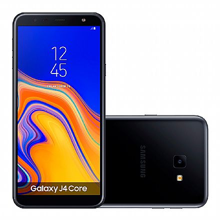Smartphone Samsung Galaxy J4 Core - Tela 6" HD+, 16GB, Dual Chip 4G, Câmera 8MP - Preto - SM-J410G - Open Box