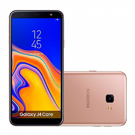 Smartphone Samsung Galaxy J4 Core - Tela 6" HD+, 16GB, Dual Chip 4G, Câmera 8MP - Cobre - SM-J410G - Open Box