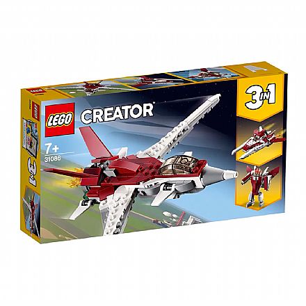 LEGO Creator - Modelo 3 em 1: Voos Futuristas - 31086