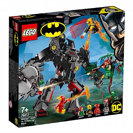 LEGO Super Heroes DC Comics - Batman e Flash Contra Hera Venenosa e Vagalume - 76117
