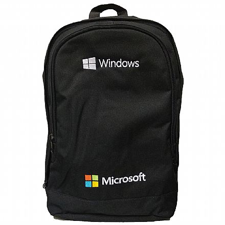 Mochila Microsoft Basic - para Notebook - Preto