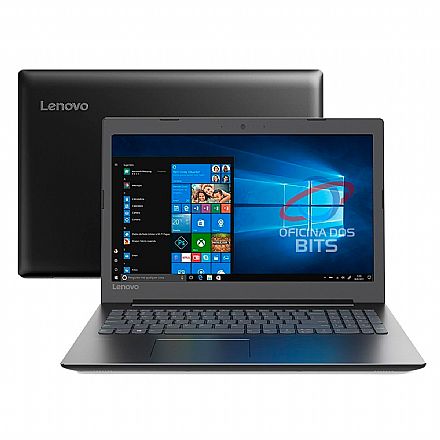 Notebook Lenovo Ideapad B330 - Tela 15.6", Intel i3 7020U, 4GB, HD 500GB, Windows 10 Pro - 81M10000BR