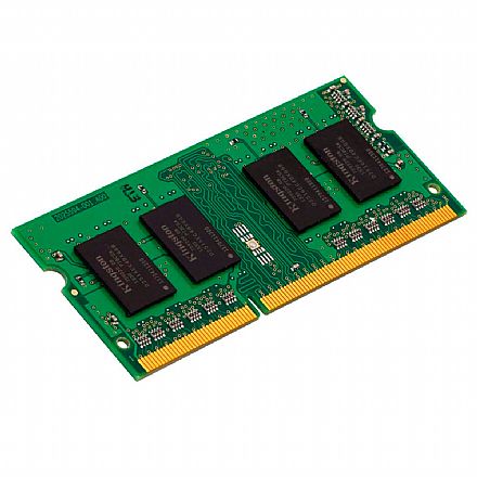 Memória SODIMM 8GB DDR4 2400MHz Kingston - para Notebook - KVR24S17S8/8