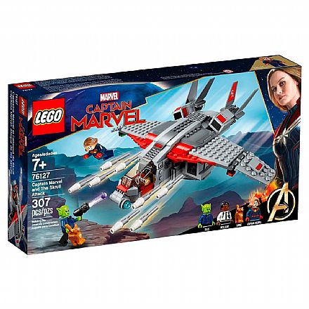 LEGO Marvel Super Heroes - Capitã Marvel e o Ataque do Skrull - 76127