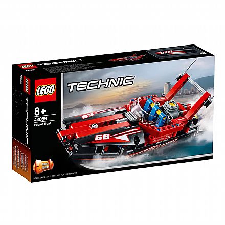 LEGO Technic 2 em 1: Potentes Barcos a Motor - 42089