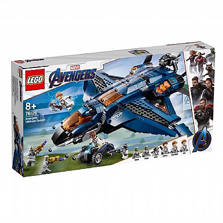 LEGO Marvel Super Heroes - Quinjet dos Vingadores - 76126