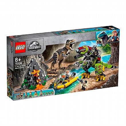 LEGO Jurassic World - T.Rex vs Robô Dinossauro - 75938