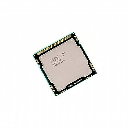 Intel® Core™ i7 860 - LGA 1156 - 2.8GHz (Turbo 3.46GHz) - cache 8MB - sem Gráfico integrado e Cooler - OEM