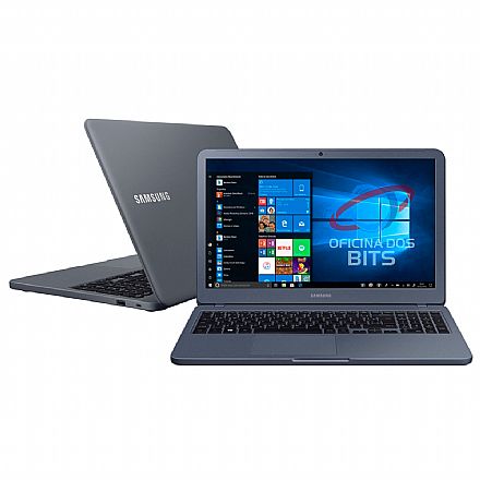 Notebook Samsung Expert X20 - Tela 15.6" Full HD, Intel i5 8265U, 4GB, HD 1TB, Intel® UHD Graphics 620, Windows 10 - NP350XBE-KFWBR