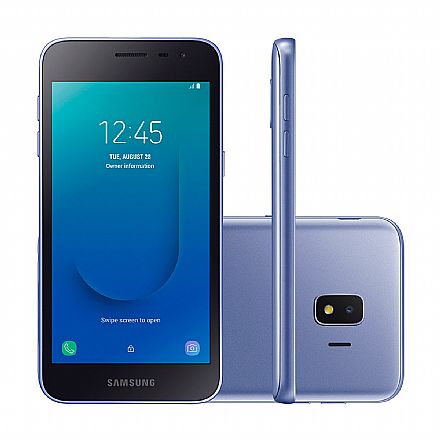 Smartphone Samsung Galaxy J2 Core - Tela 5" qHD, 16GB, Dual Chip 4G, Câmera 8MP - Prata - SM-J260M - Open Box