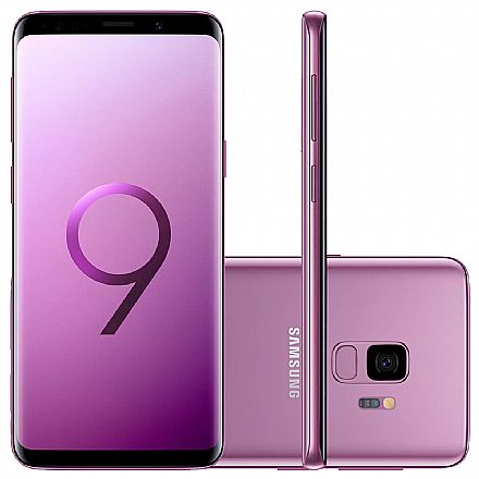 Smartphone Samsung Galaxy S9 - Tela 5.8" Quad HD+, Câmera 12MP, 128GB, Dual Chip, 4G, Octa Core - Ultravioleta - SM-G9600/DL
