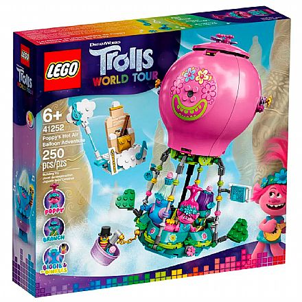 LEGO Trolls - World Tour - A Aventura no Balão de Poppy - 41252